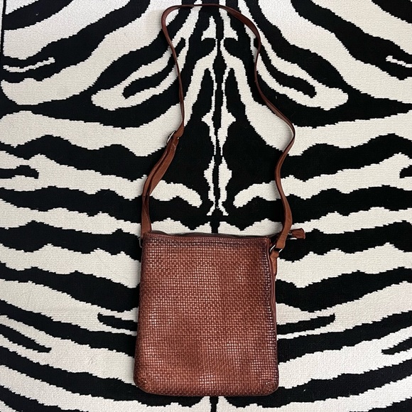 Harbour 2nd Woven Leather Crossbody Bag - Picture 4 of 10